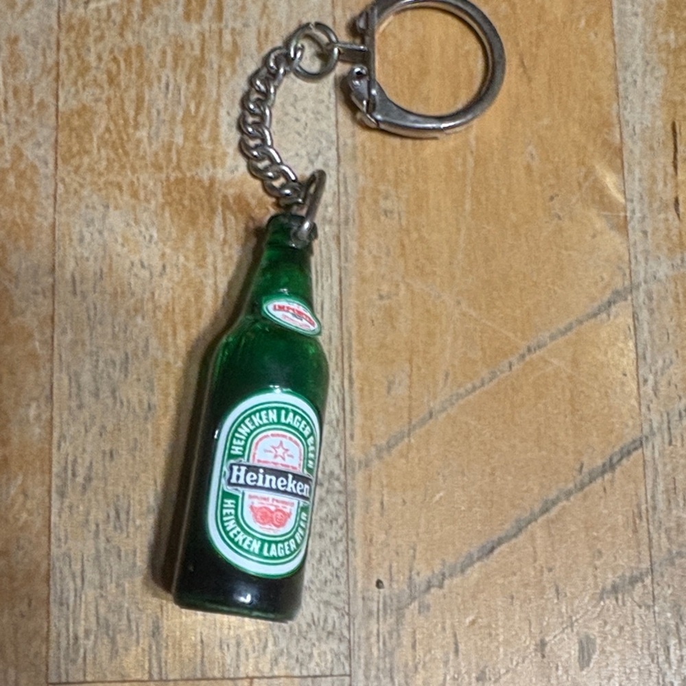 Heineken Bottle Keychain